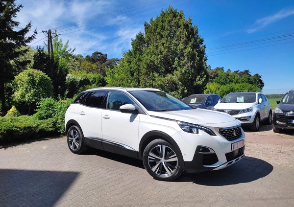 Peugeot 3008 cena 81900 przebieg: 186380, rok produkcji 2019 z Lipsko małe 497